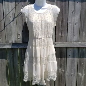 Boho Ivory Dress New